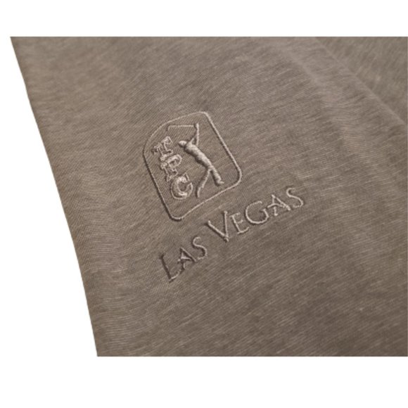 Travis Mathew Las Vegas TPC Golf Quarter 1/4 Zip Light Jacket Gray Men's Large L - Picture 4 of 9